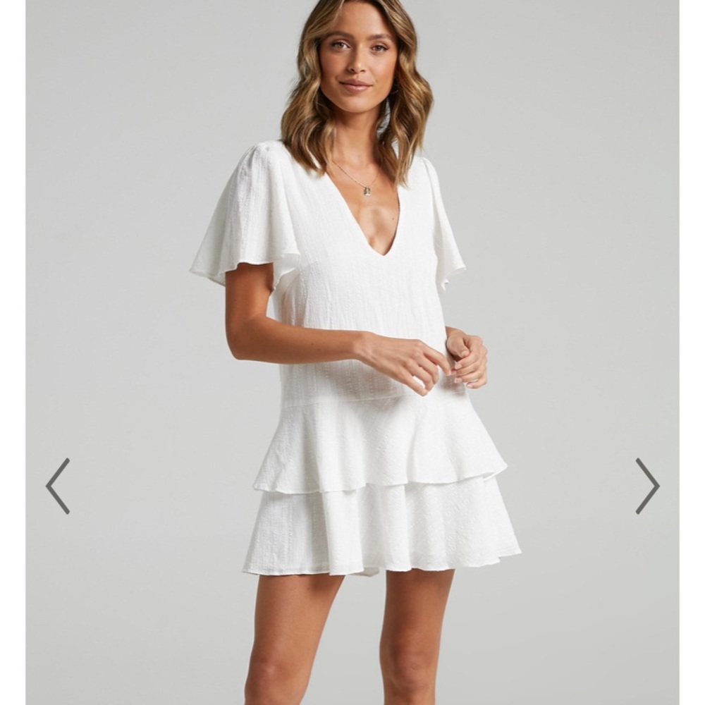 White showpo dress